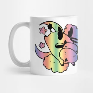 Rainbow Angel Cow Mug